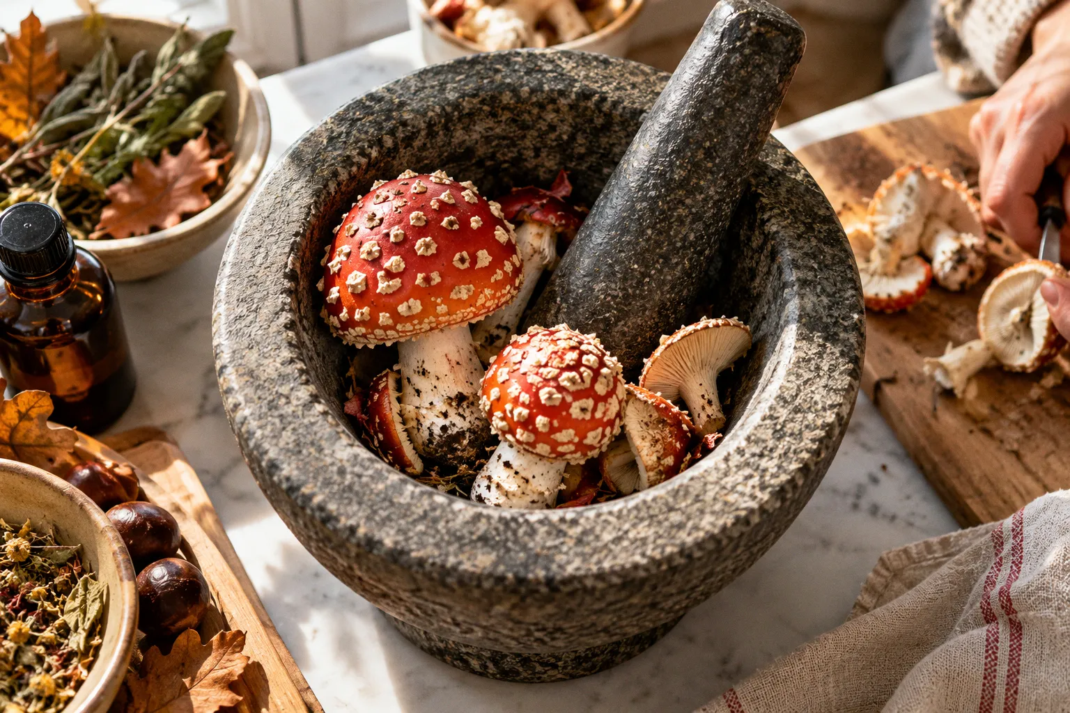 Alerte de la FDA sur les extraits d'Amanita muscaria en compléments