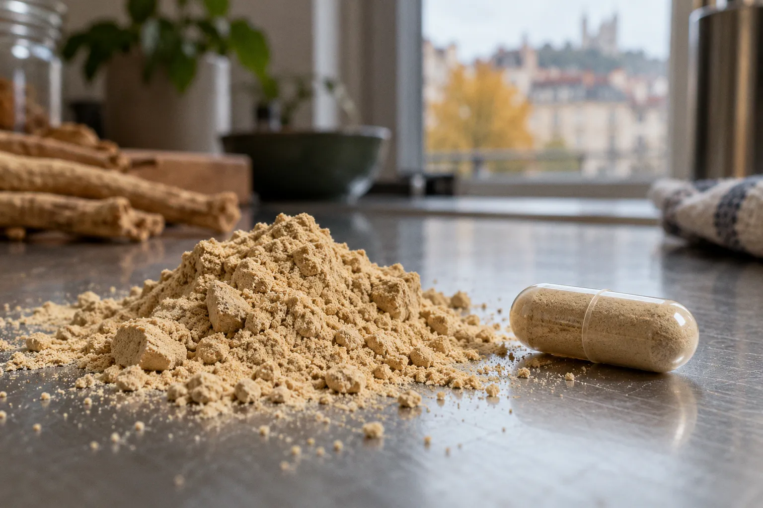 Ashwagandha en poudre ou gélules : comparatif d'efficacité