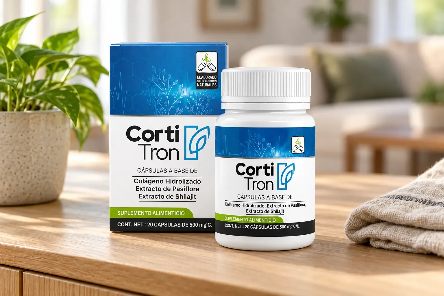 Cortitron — le produit au quotidien