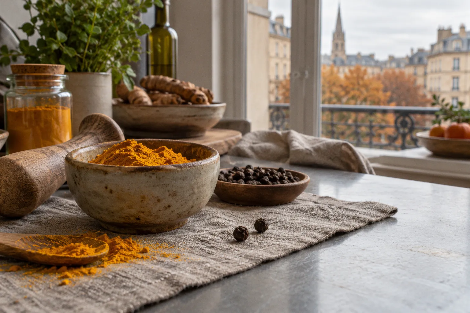 Curcuma et poivre noir : critères d'association pour une efficacité optimale