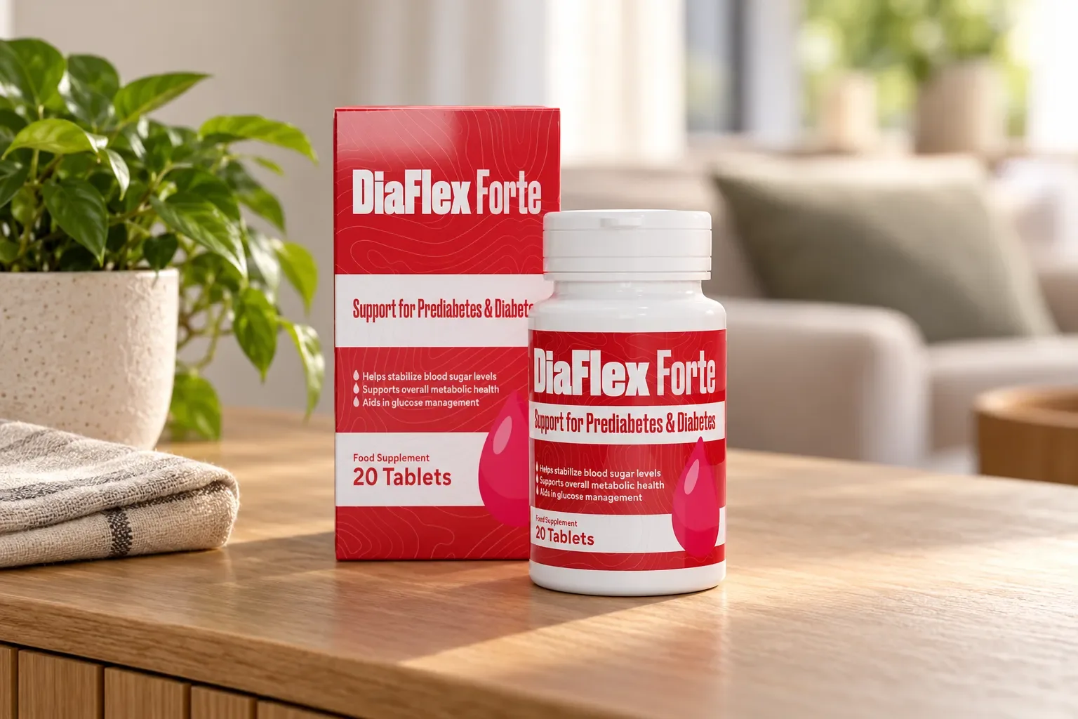 DiaFlex Forte — le produit au quotidien