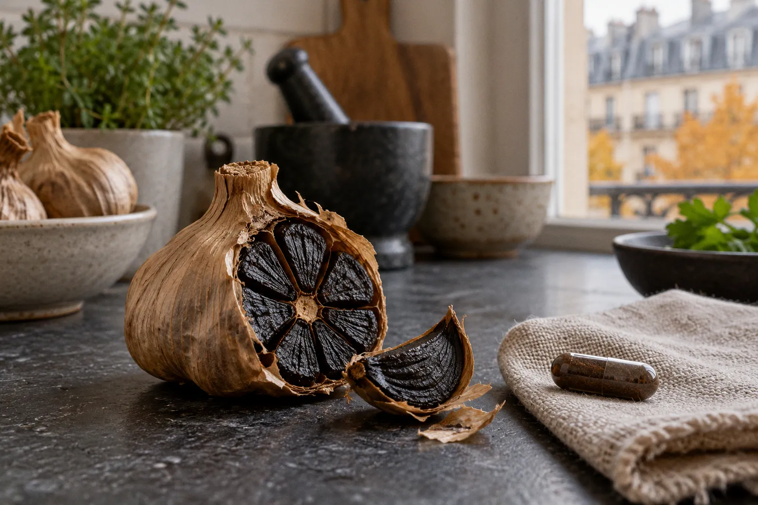 Gélules d'ail noir bio : quatre étapes pour réussir votre sélection