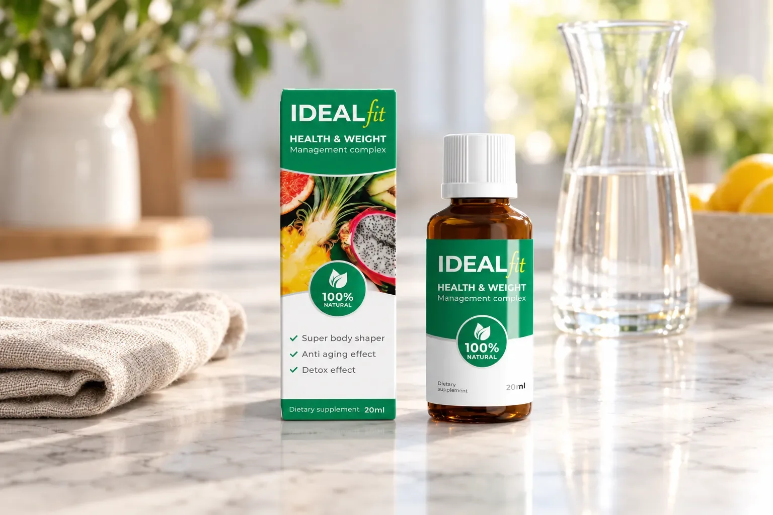 IdealFit — le produit au quotidien