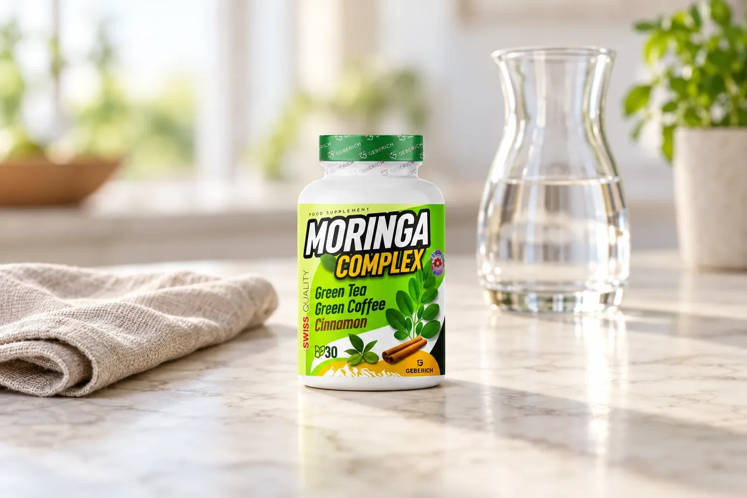 Moringa Complex — le produit au quotidien
