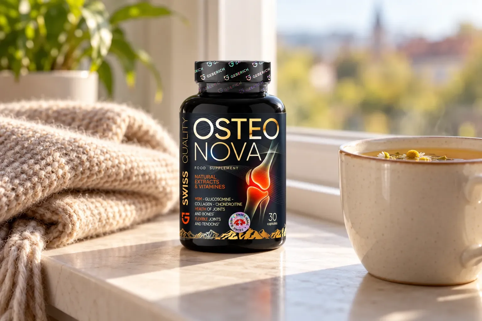 OsteoNova — le produit au quotidien