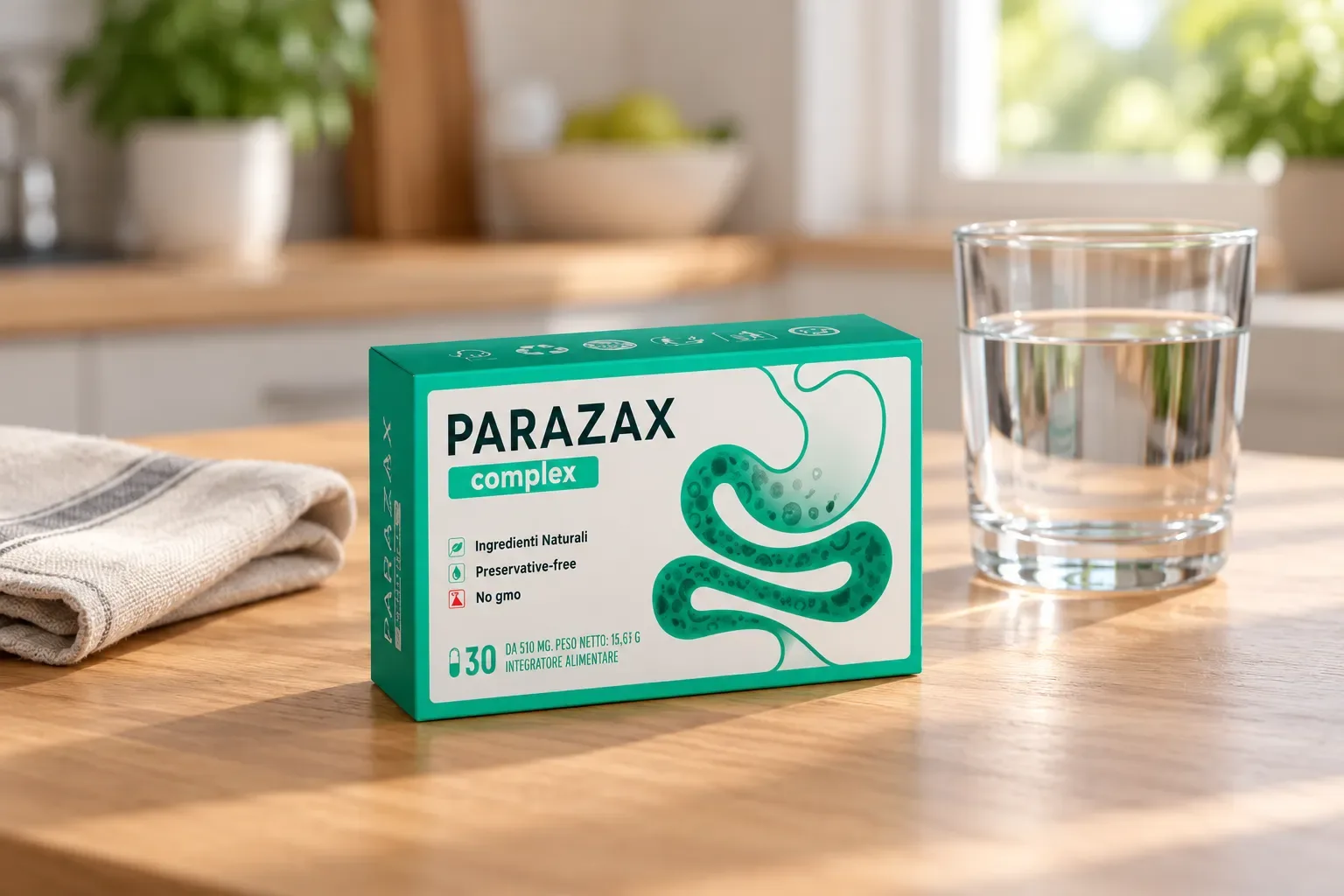 Parazax Complex — le produit au quotidien