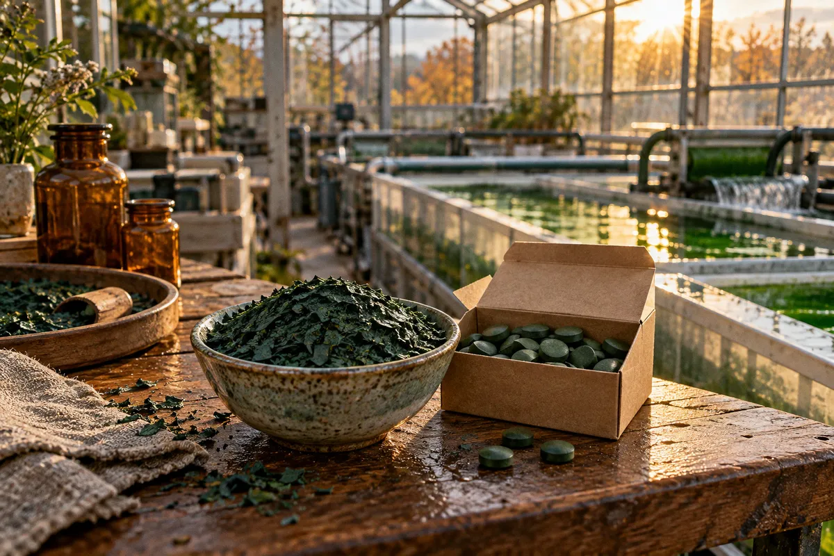 Spiruline en paillettes ou en comprimés : le choix rapide pour débuter