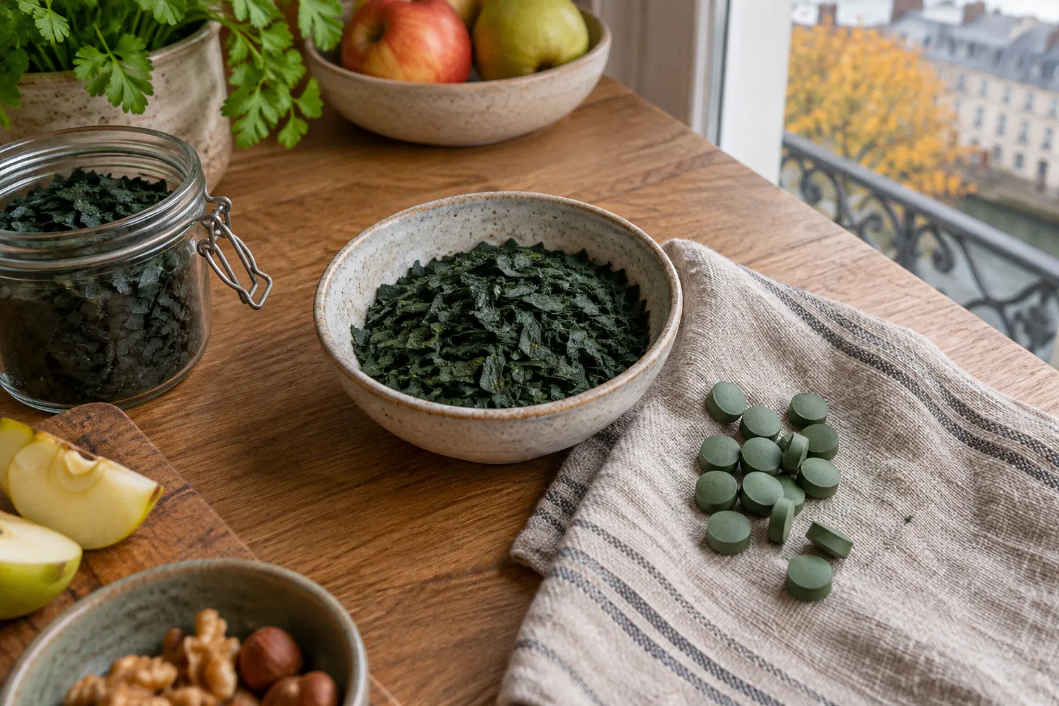 Spiruline en paillettes ou en comprimes: laquelle choisir